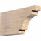Ekena Millwork Mediterranean Rough Sawn Rafter Tail, Douglas Fir, 4"W x 12"H x 24"L RFT04X12X24MED00RDF - alternate 1